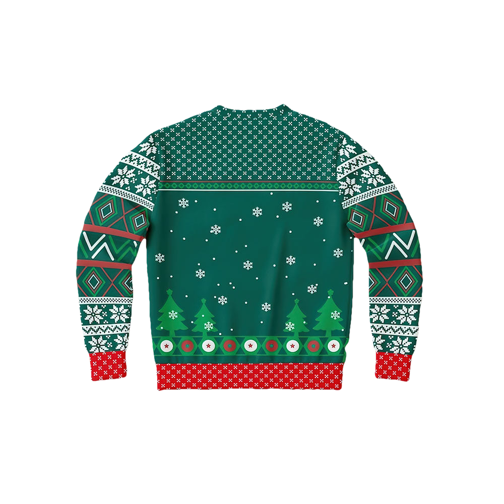 Ninja Elf Ugly Christmas Sweater - Moonbestprint