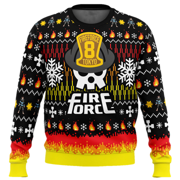 Fire Force 8 Tokyo Christmas Sweater - Moonbestprint