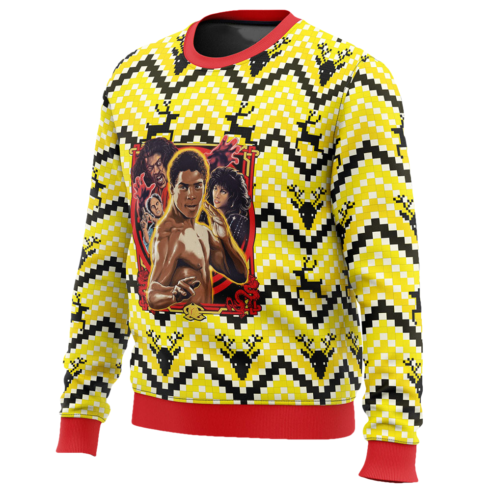 The Last Dragon Christmas Sweater - Moonbestprint