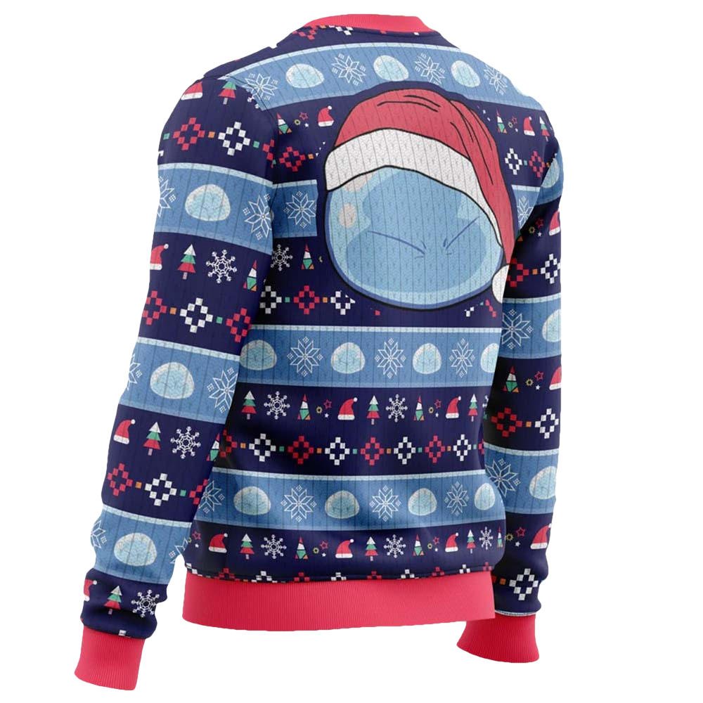 Slimy Christmas That Time I Got Reincarnated As A Slime Christmas Sweater - Moonbestprint