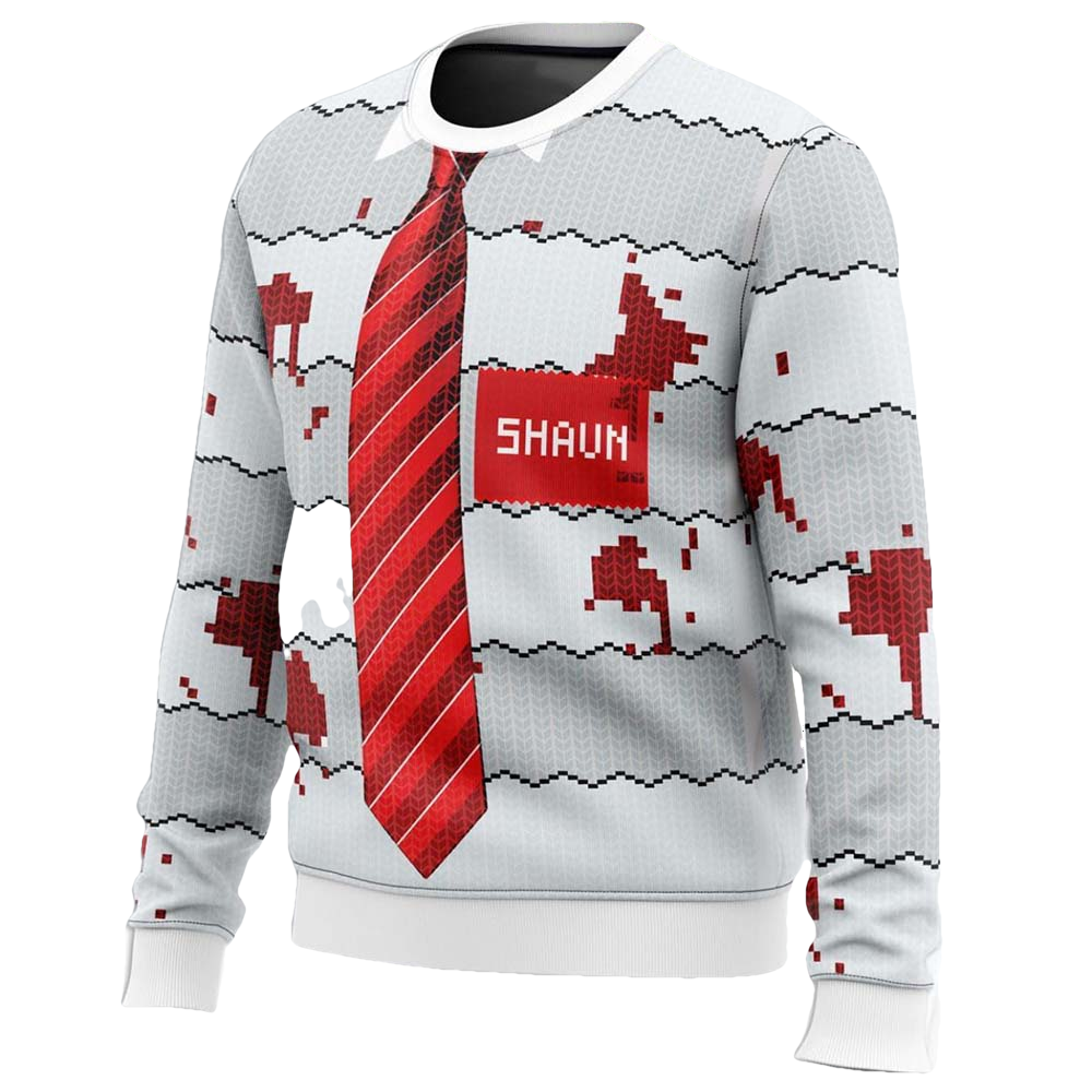 Shaun Of The Dead Christmas Sweater - Moonbestprint