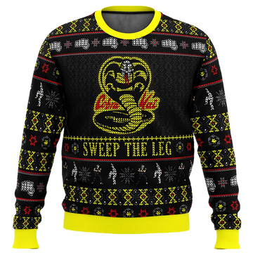 Season’S Sweepings Cobra Kai Christmas Sweater - Moonbestprint