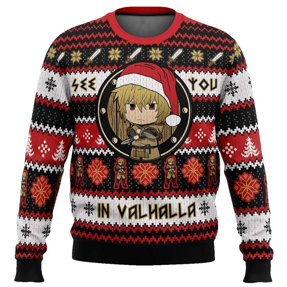 See You In Valhalla Christmas Sweater - Moonbestprint
