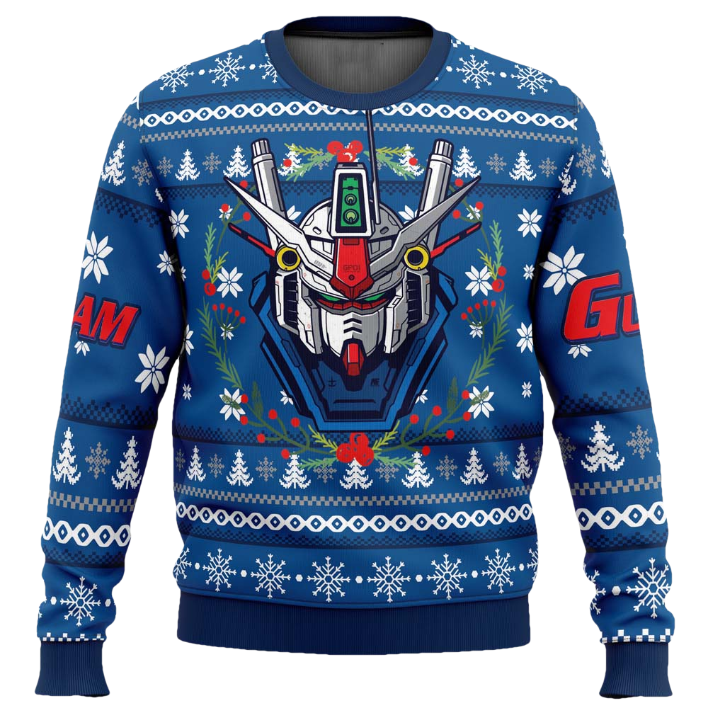 Rx 78 Gundam Christmas Sweater - Moonbestprint