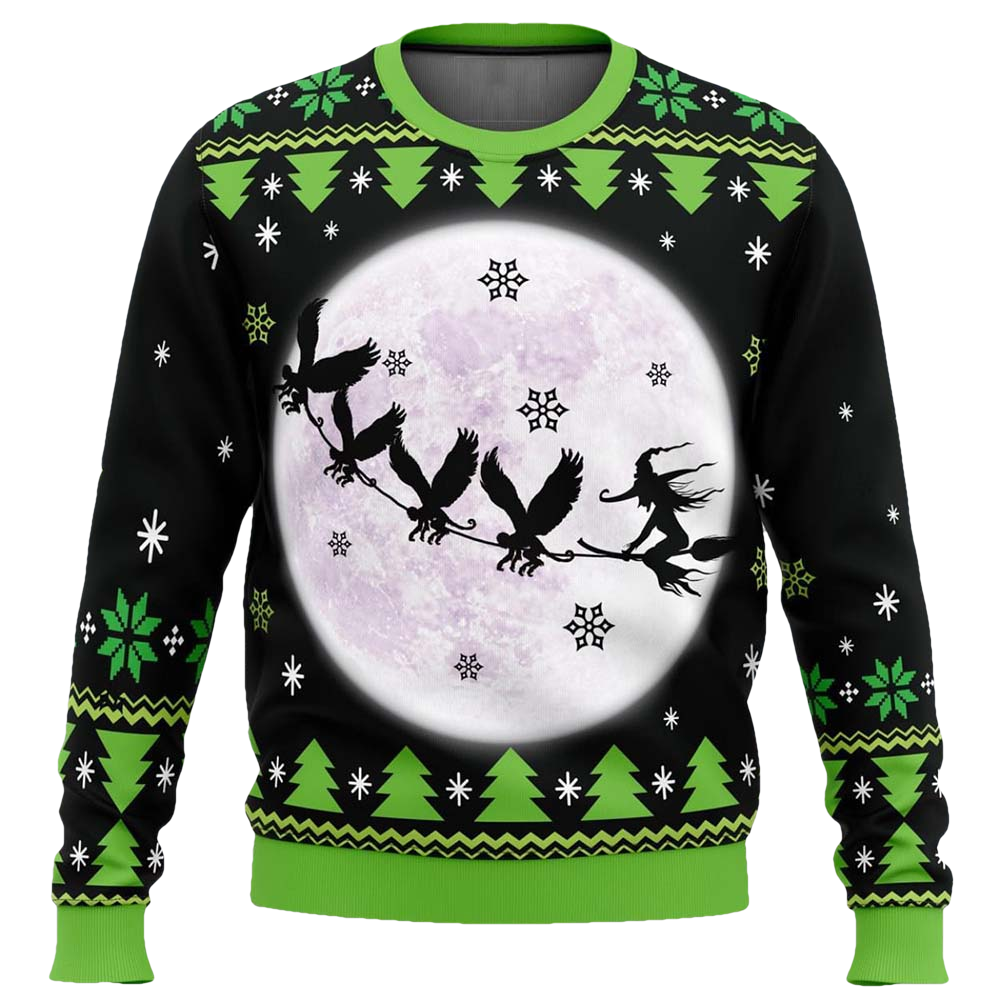 Wicked The Musical Christmas Sweater - Moonbestprint
