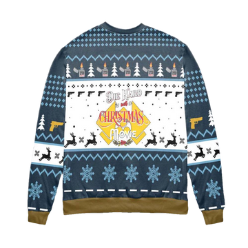 Die Hard Is Not A Christmas Movie Sweater - Moonbestprint