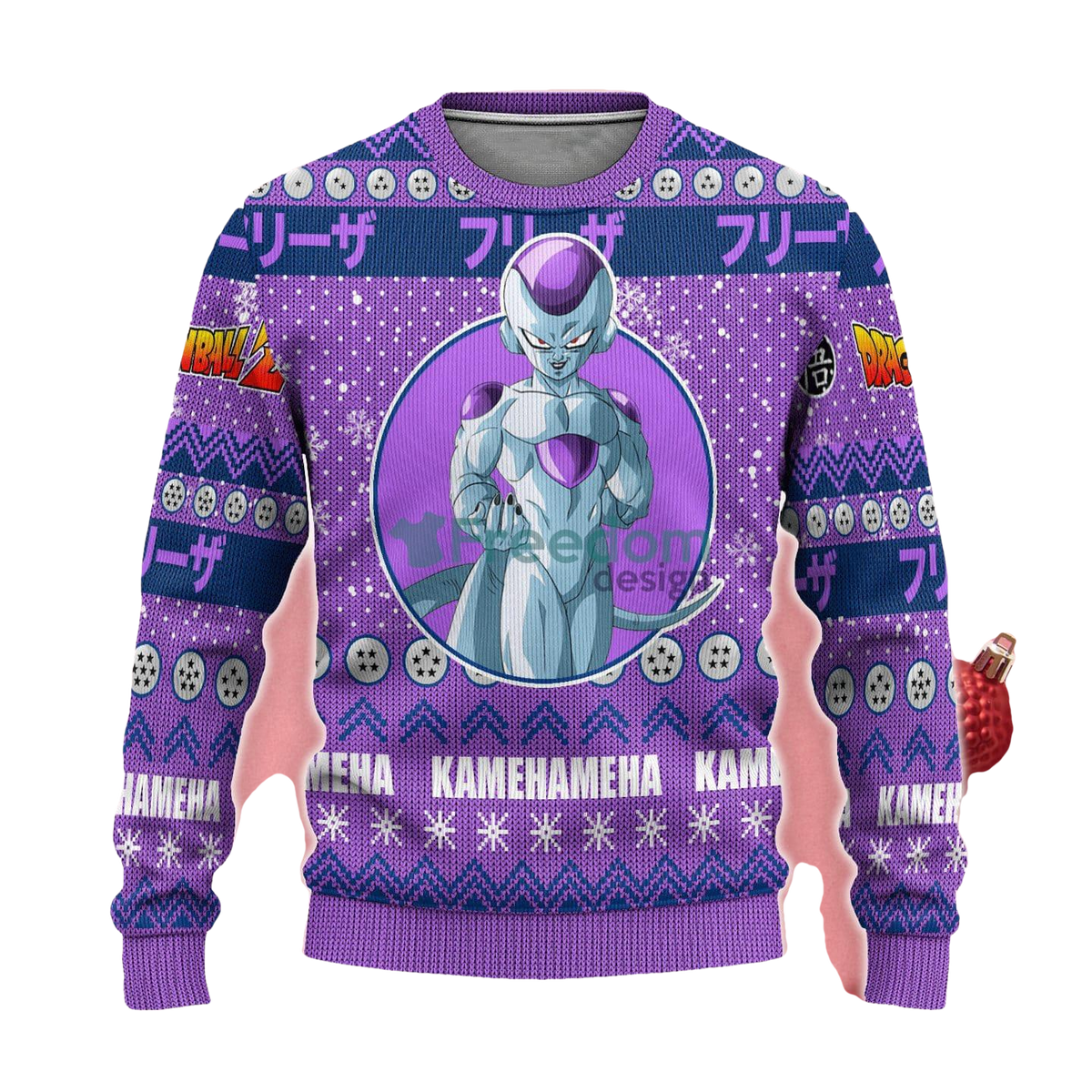 Frieza Kamehameha Ugly Christmas Sweater - Moonbestprint