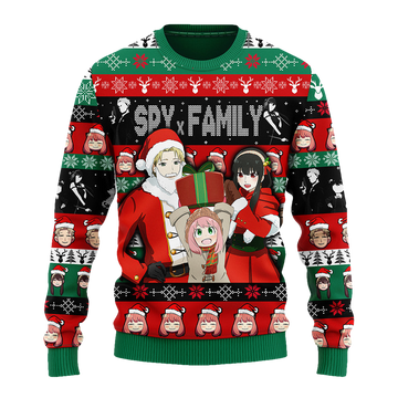 Spy X Family Ugly Christmas Sweater - Moonbestprint