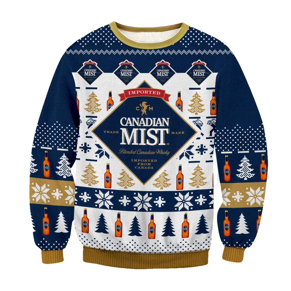 Canadian Mist Ugly Christmas Sweater - Moonbestprint