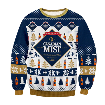 Canadian Mist Ugly Christmas Sweater - Moonbestprint