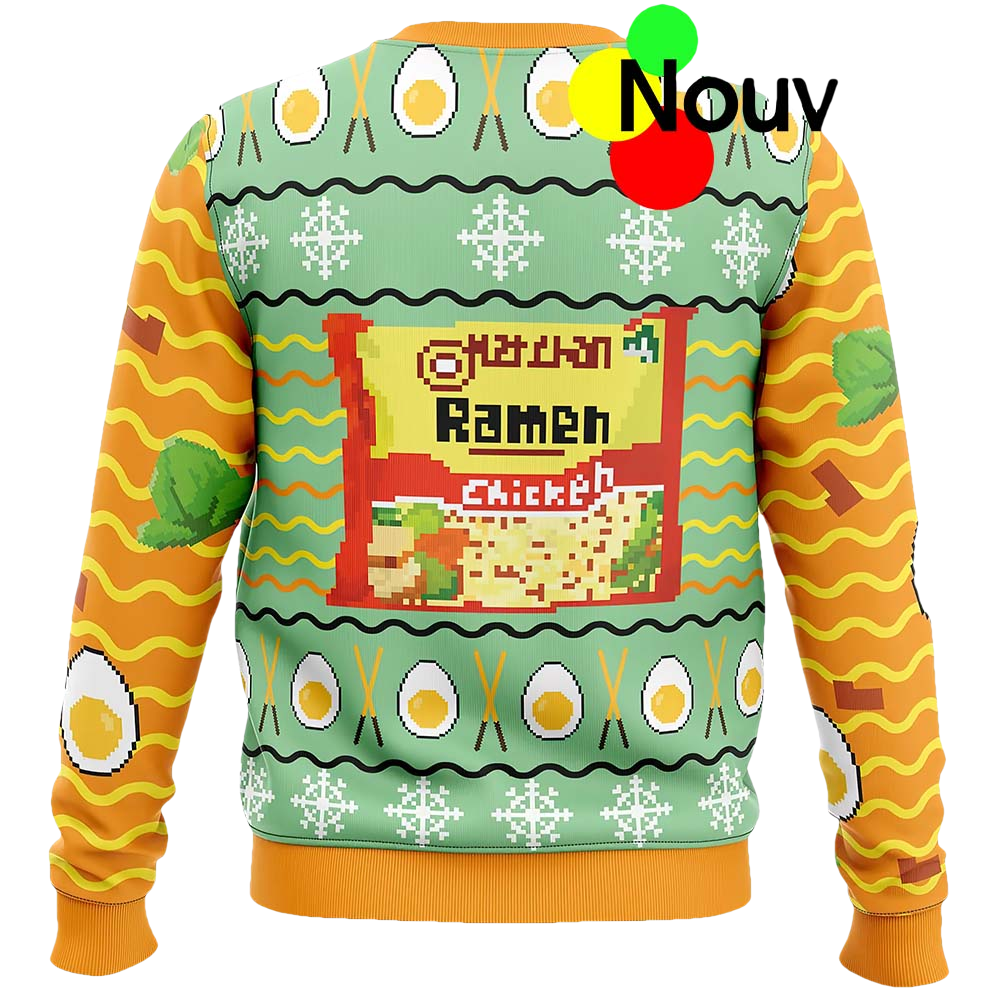 Ramen Ugly Christmas Sweater - Moonbestprint