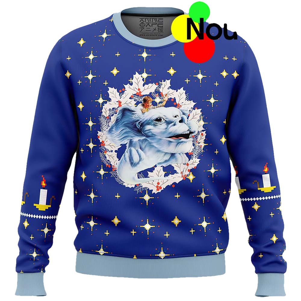 The Never Ending Story Ugly Christmas Sweater - Moonbestprint