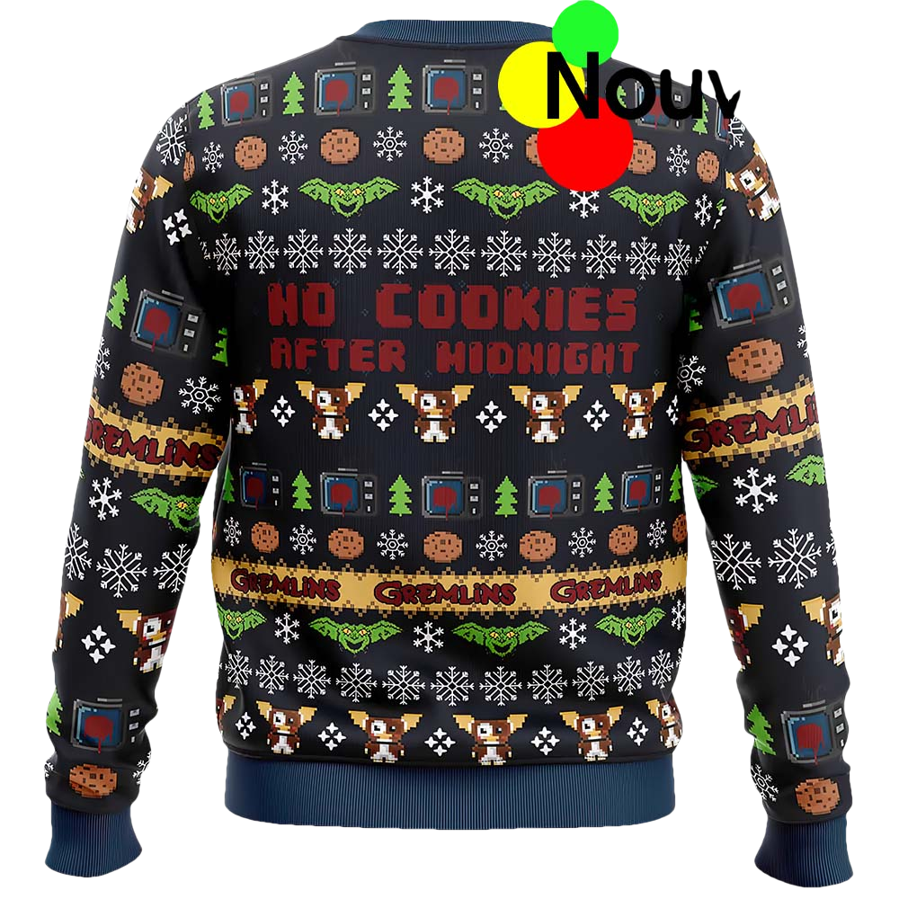 No Cookies After Midnight Christmas Sweater - Moonbestprint