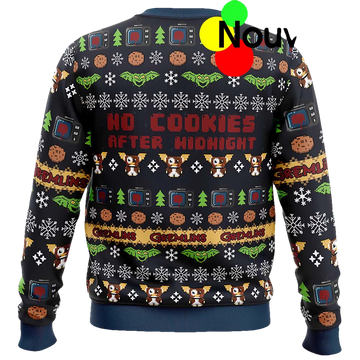 No Cookies After Midnight Christmas Sweater - Moonbestprint