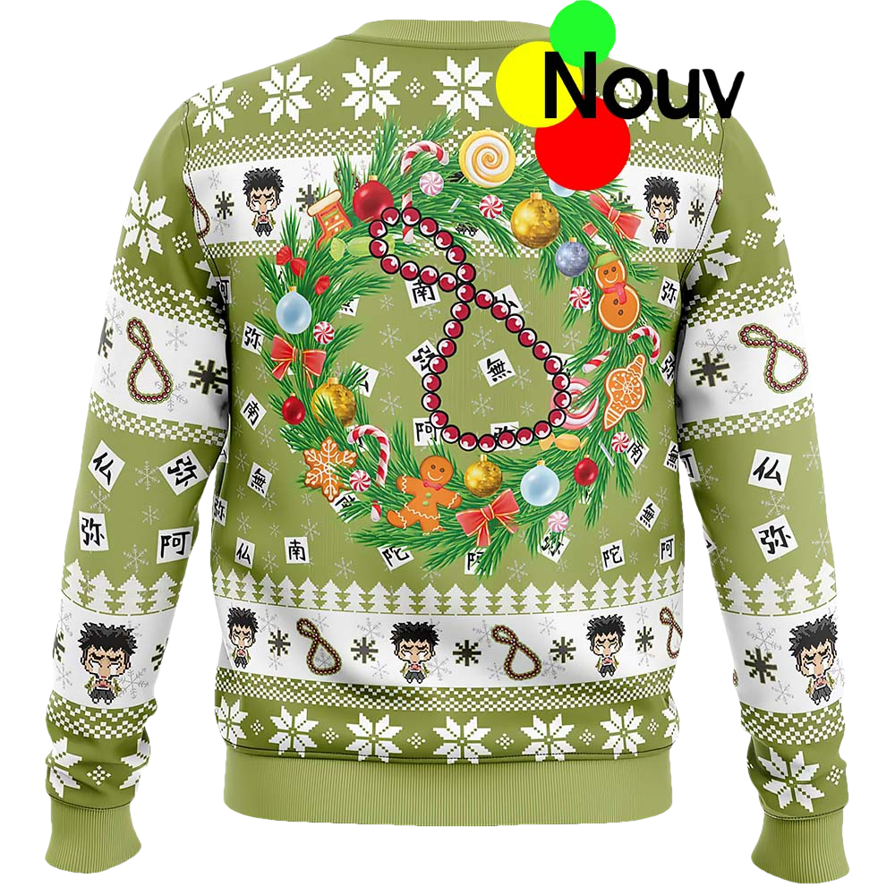 Gyomei Himejema Christmas Ugly Sweater - Moonbestprint