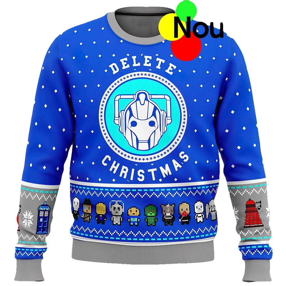 Dr Who Dalek Ugly Christmas Sweater - Moonbestprint