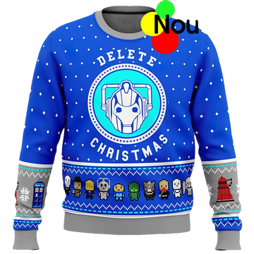 Dr Who Dalek Ugly Christmas Sweater - Moonbestprint