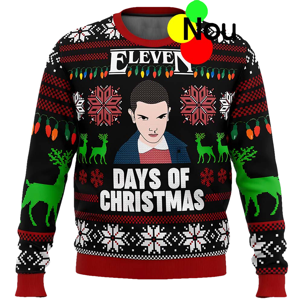 Eleven Days Of Christmas Sweater - Moonbestprint