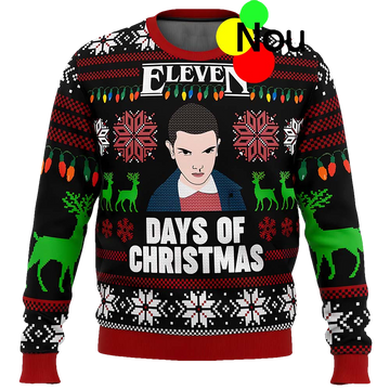 Eleven Days Of Christmas Sweater - Moonbestprint