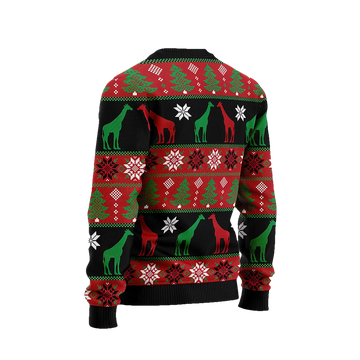My Sanity Question Giraffe Christmas Ugly Sweater - Moonbestprint
