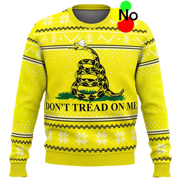 Don'T Tread On Me Ugly Christmas Sweater - Moonbestprint