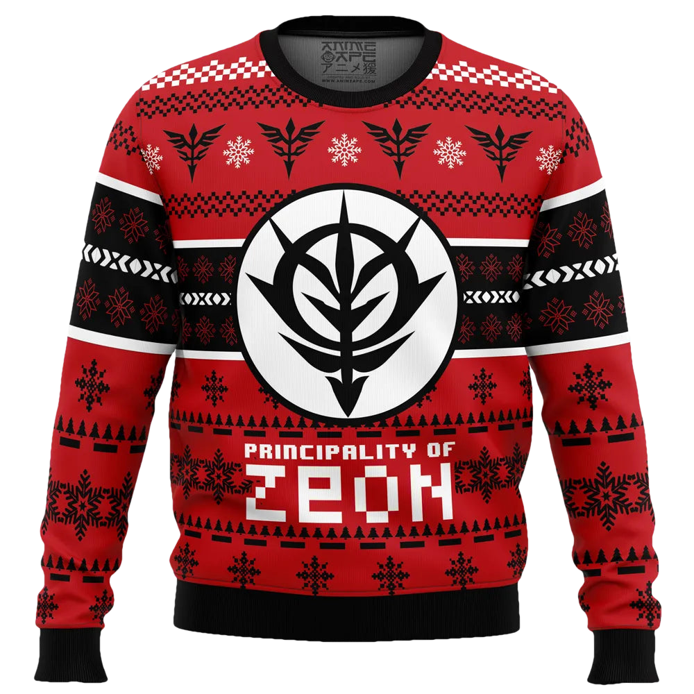 Zeon The Gundam Christmas Sweater - Moonbestprint