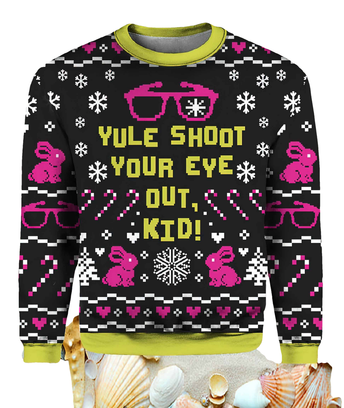 Yule Shoot Your Eye Out Kid Ugly Christmas Sweater - Moonbestprint