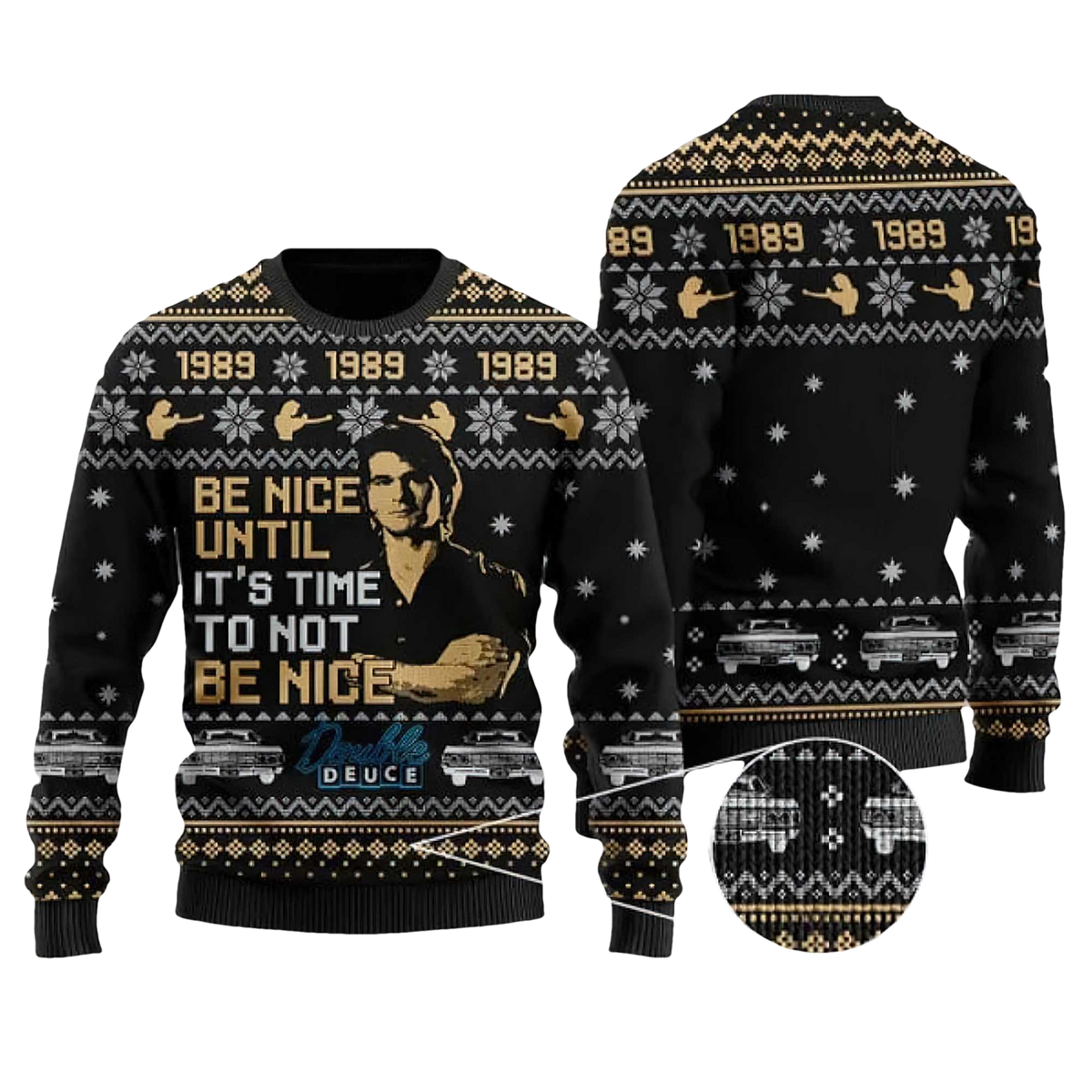 Road House Full Printed Christmas Ugly Sweater - Moonbestprint