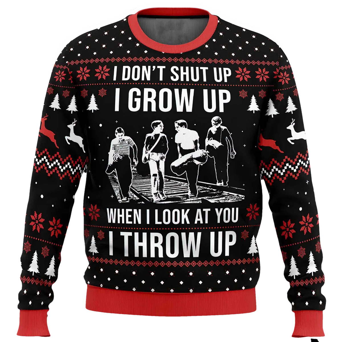 I Dont Shut Up Stand By Me Ugly Christmas Sweater - Moonbestprint