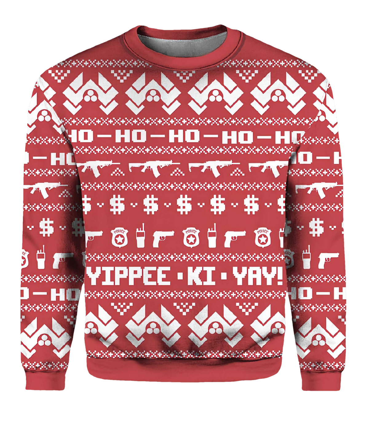 Mcclane Winter Die Hard Ugly Christmas Sweater - Moonbestprint