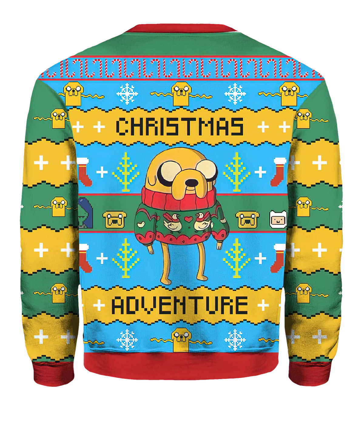 Christmas Adventure Time Ugly Christmas Sweater - Moonbestprint