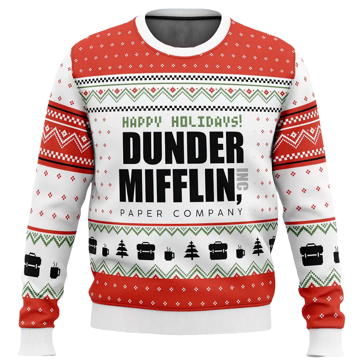 Dunder Mifflin The Office Ugly Christmas Sweater - Moonbestprint