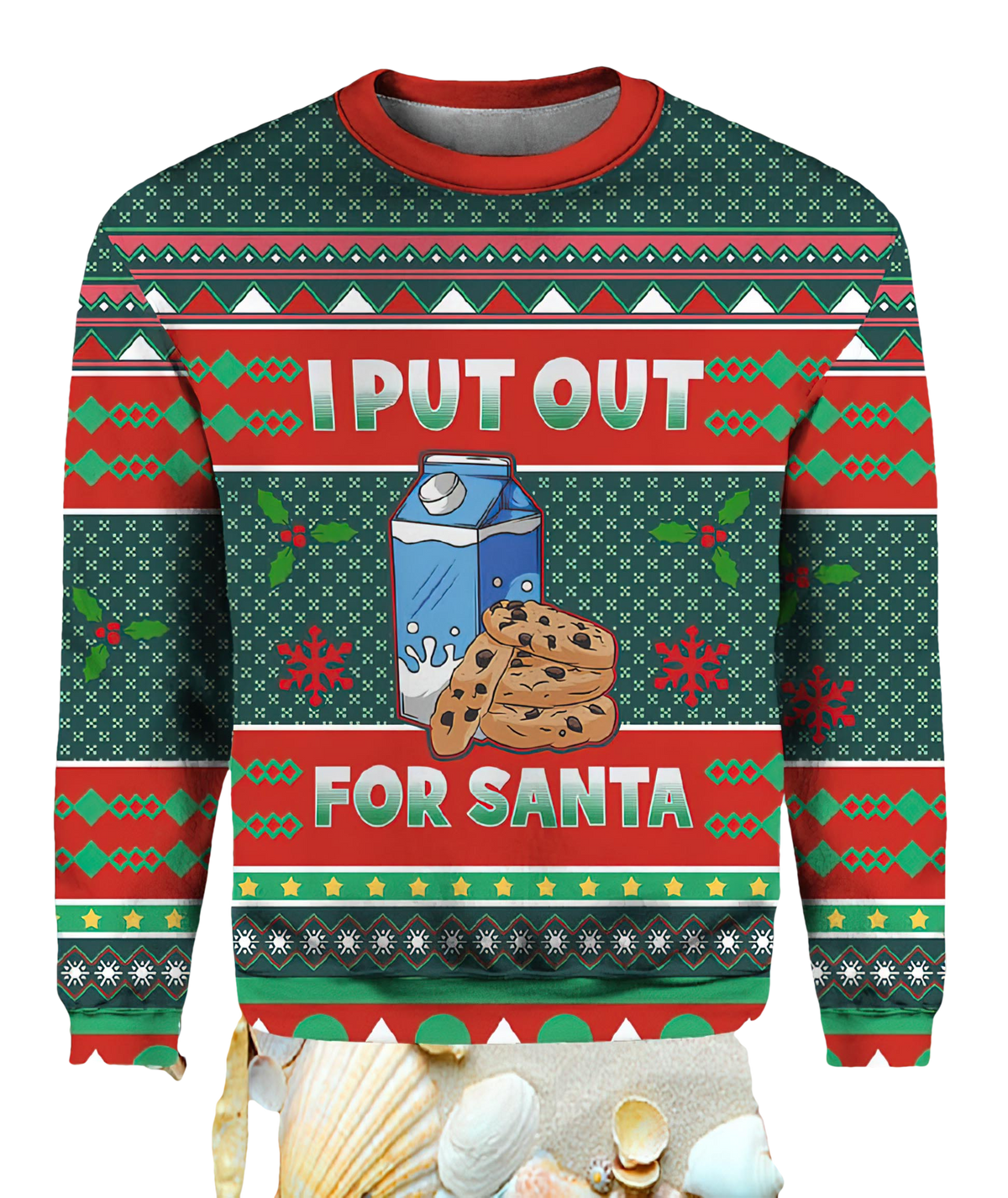 I Put Out For Santa Christmas Sweater - Moonbestprint