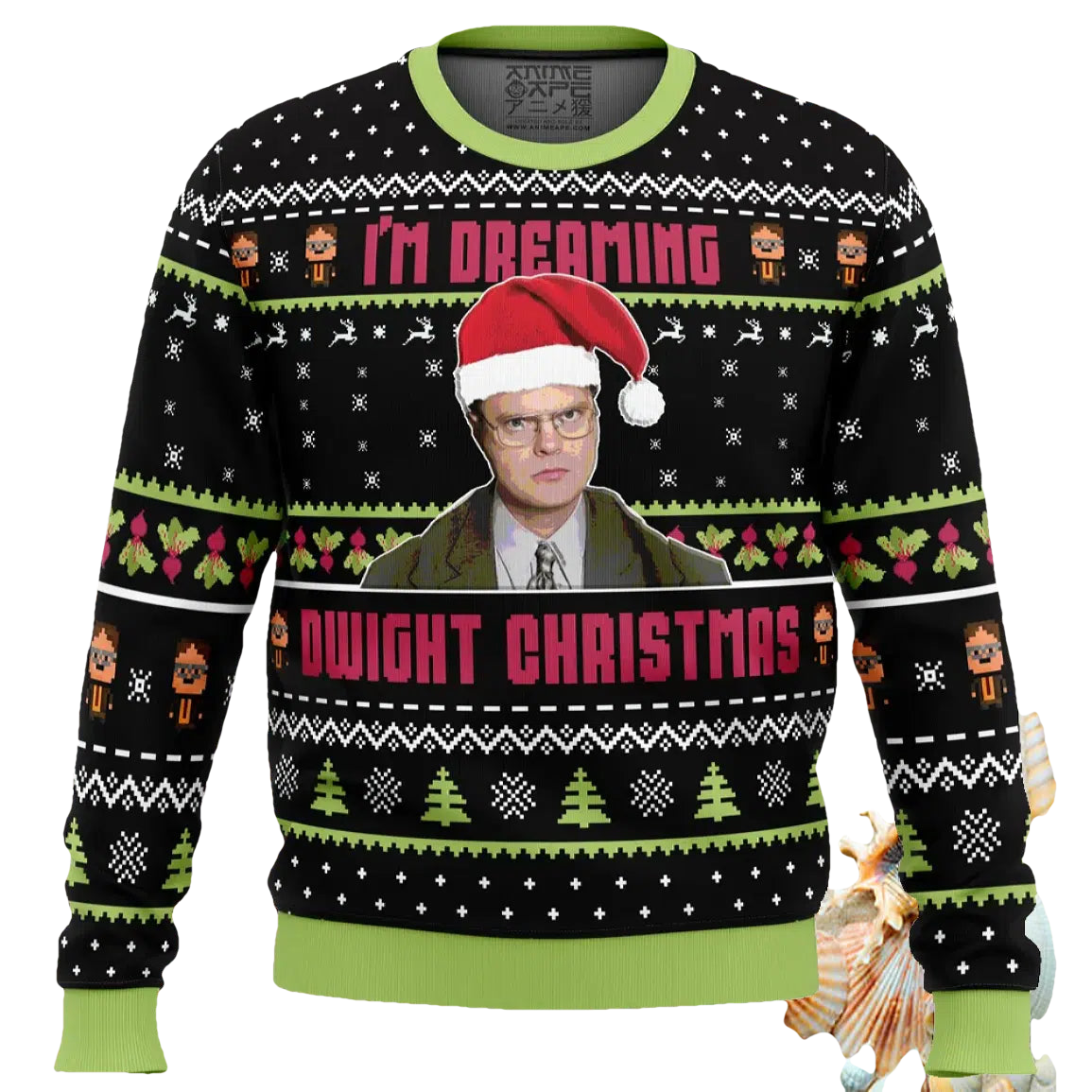 Dwight Christmas The Office Ugly Christmas Sweater - Moonbestprint
