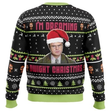 Dwight Christmas The Office Ugly Christmas Sweater - Moonbestprint