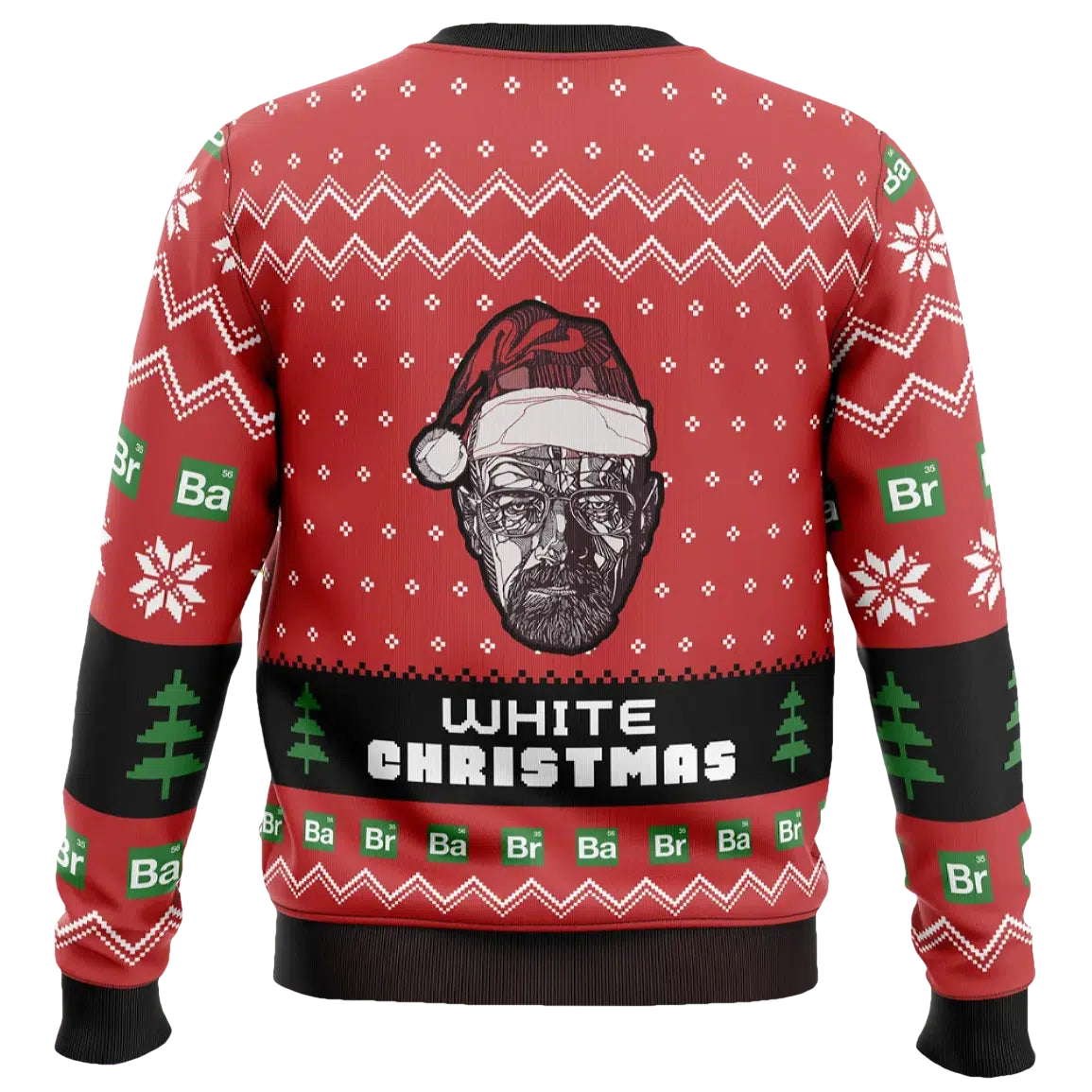 White Christmas Breaking Bad Ugly Christmas Sweater - Moonbestprint