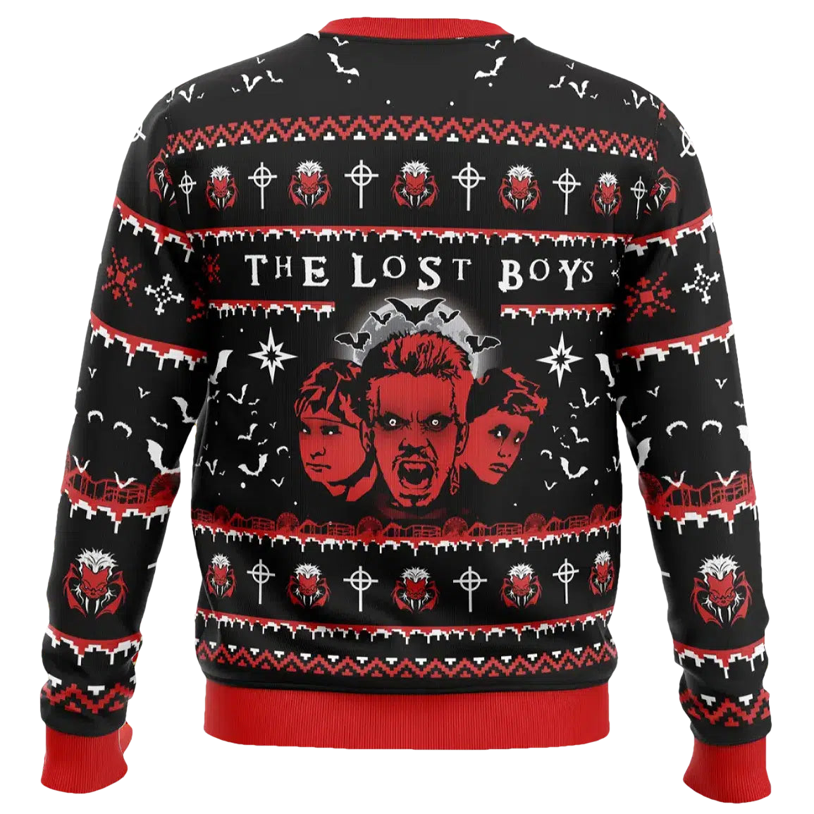 Half Vampire The Lost Boys Ugly Christmas Sweater - Moonbestprint