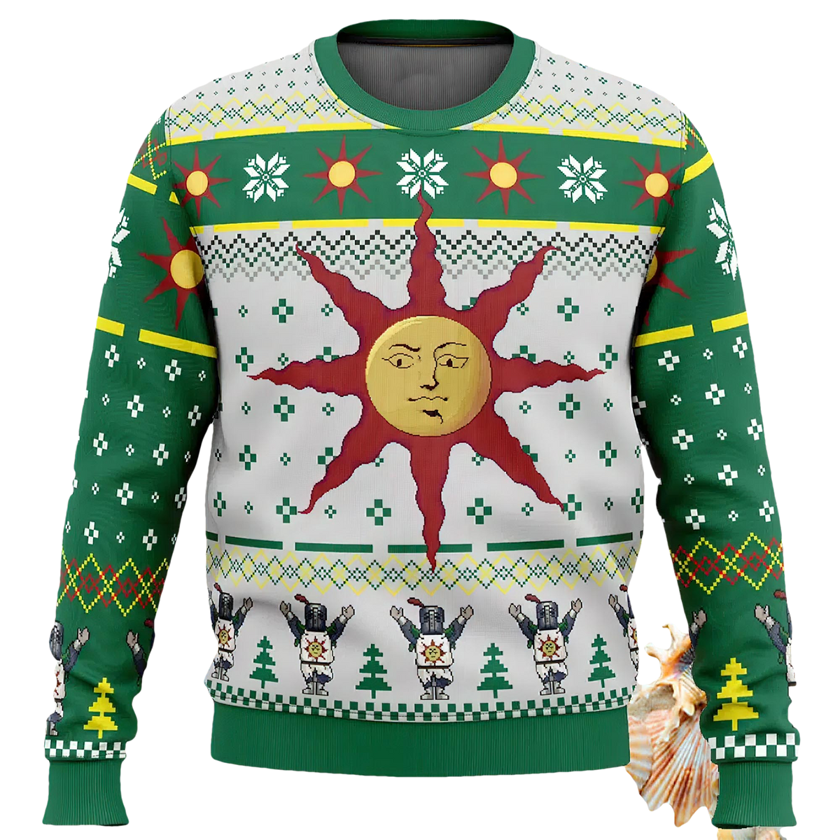 The Sun Dark Souls Ugly Christmas Sweater - Moonbestprint