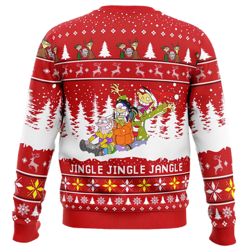 Jingle Jingle Jangle Ed Edd N Eddy Ugly Christmas Sweater - Moonbestprint