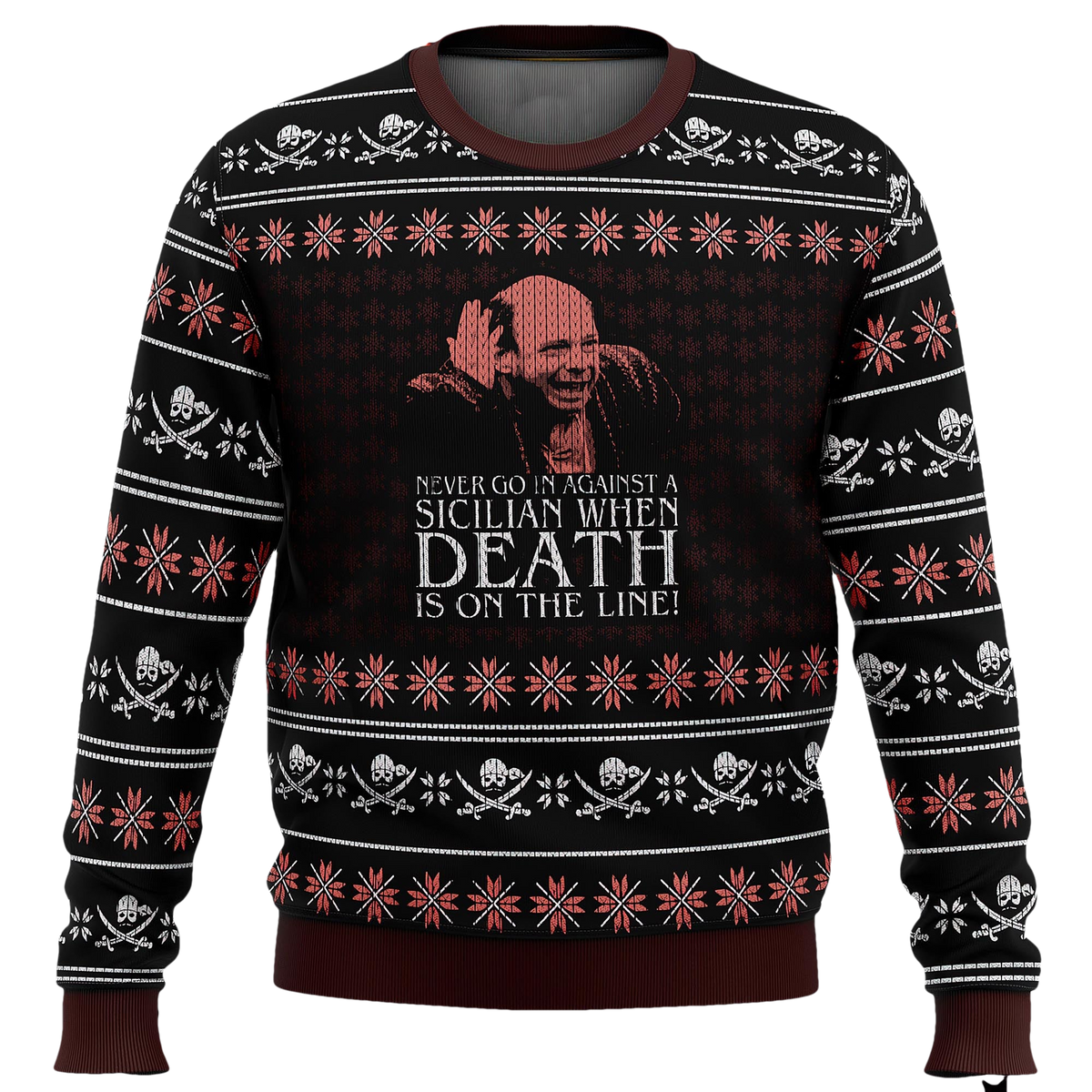 Vizzini The Princess Bride Ugly Christmas Sweater - Moonbestprint