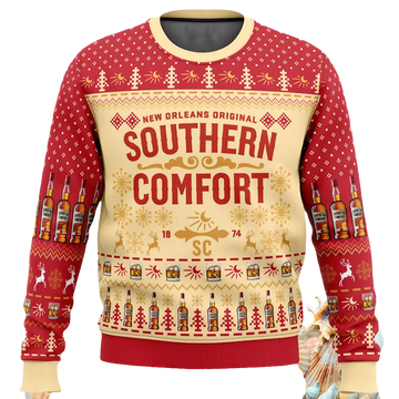 Southern Comfort Ugly Christmas Sweater - Moonbestprint