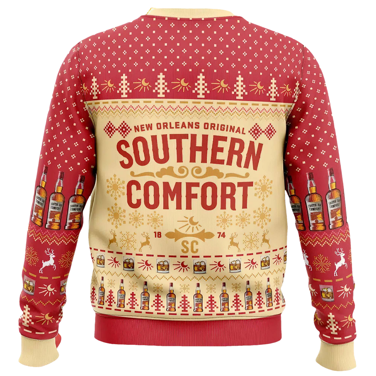 Southern Comfort Ugly Christmas Sweater - Moonbestprint