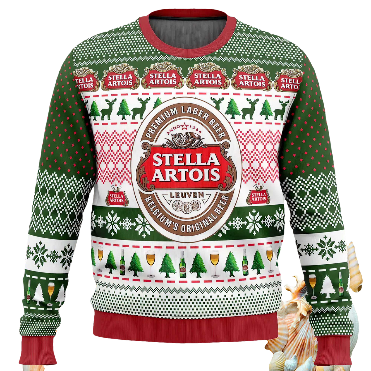 Stella Artois Ugly Christmas Sweater - Moonbestprint
