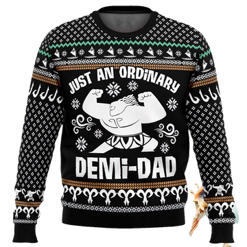 Demi Dad Moana Ugly Christmas Sweater - Moonbestprint