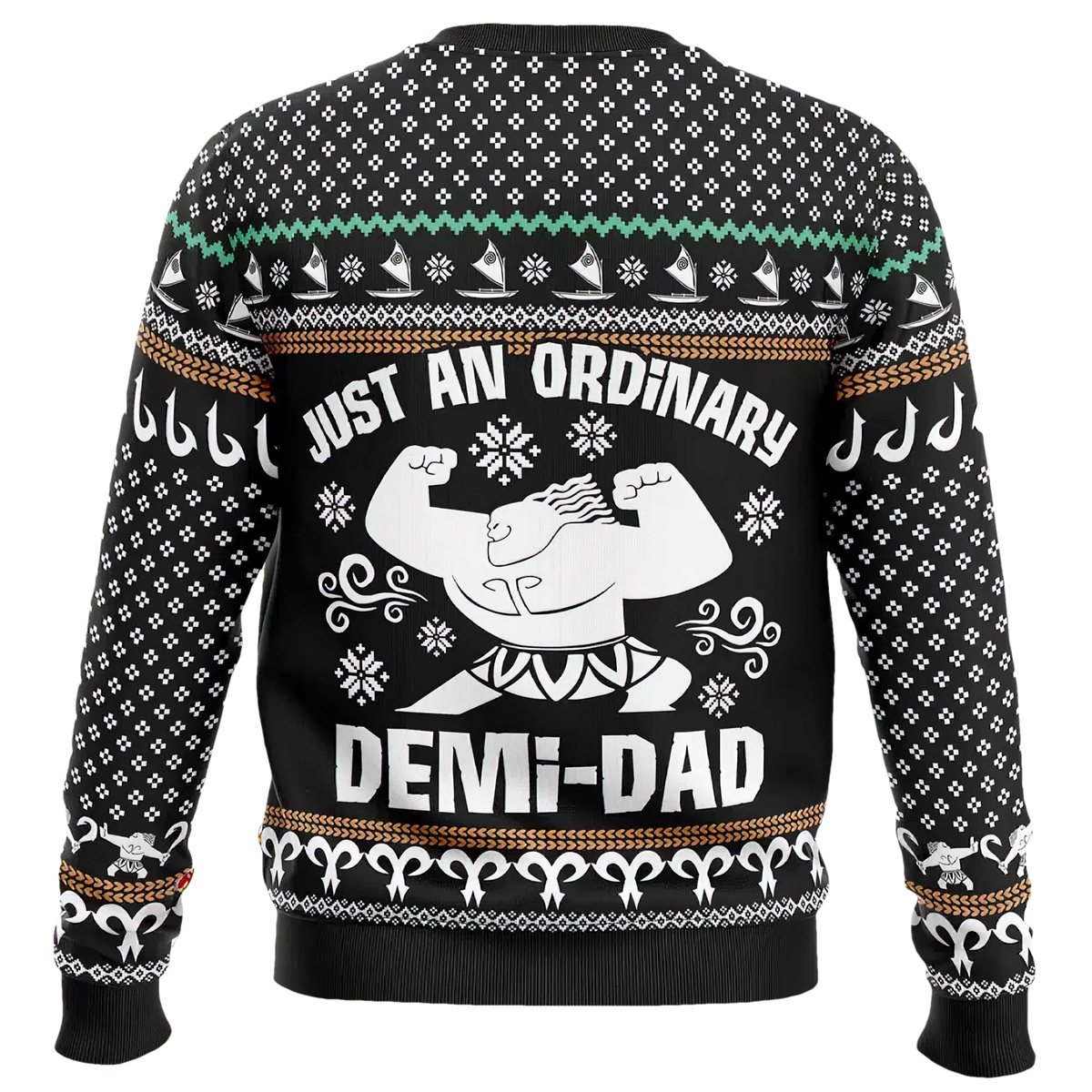 Demi Dad Moana Ugly Christmas Sweater - Moonbestprint