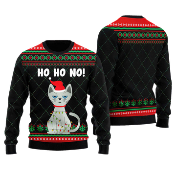 Christmas Is Better With Cat Ugly Christmas Sweater - Moonbestprint