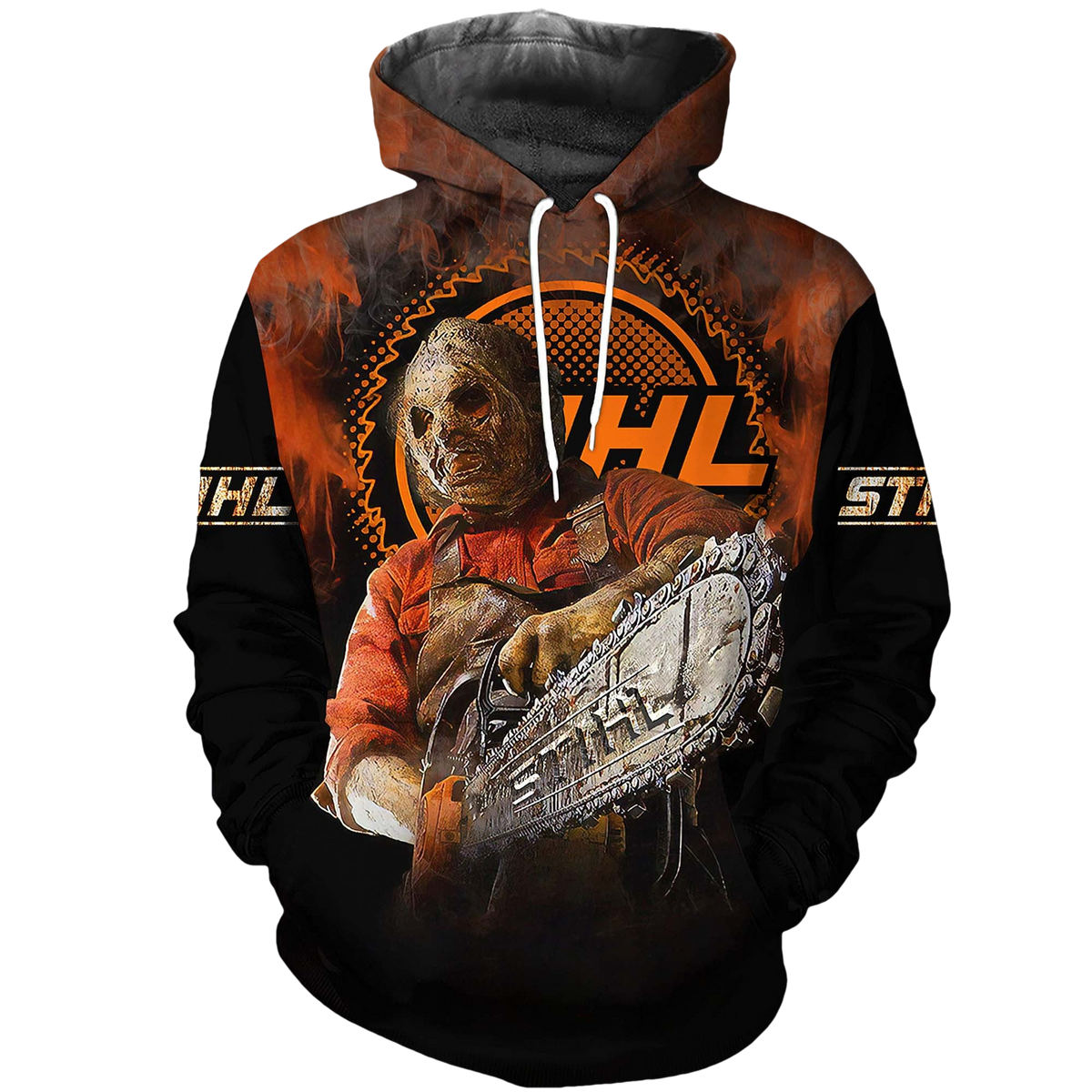 Stihl Horror Leatherface Chainsaw Halloween Christmas Sweater - Moonbestprint