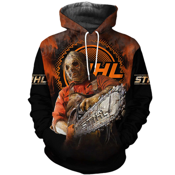 Stihl Horror Leatherface Chainsaw Halloween Christmas Sweater - Moonbestprint