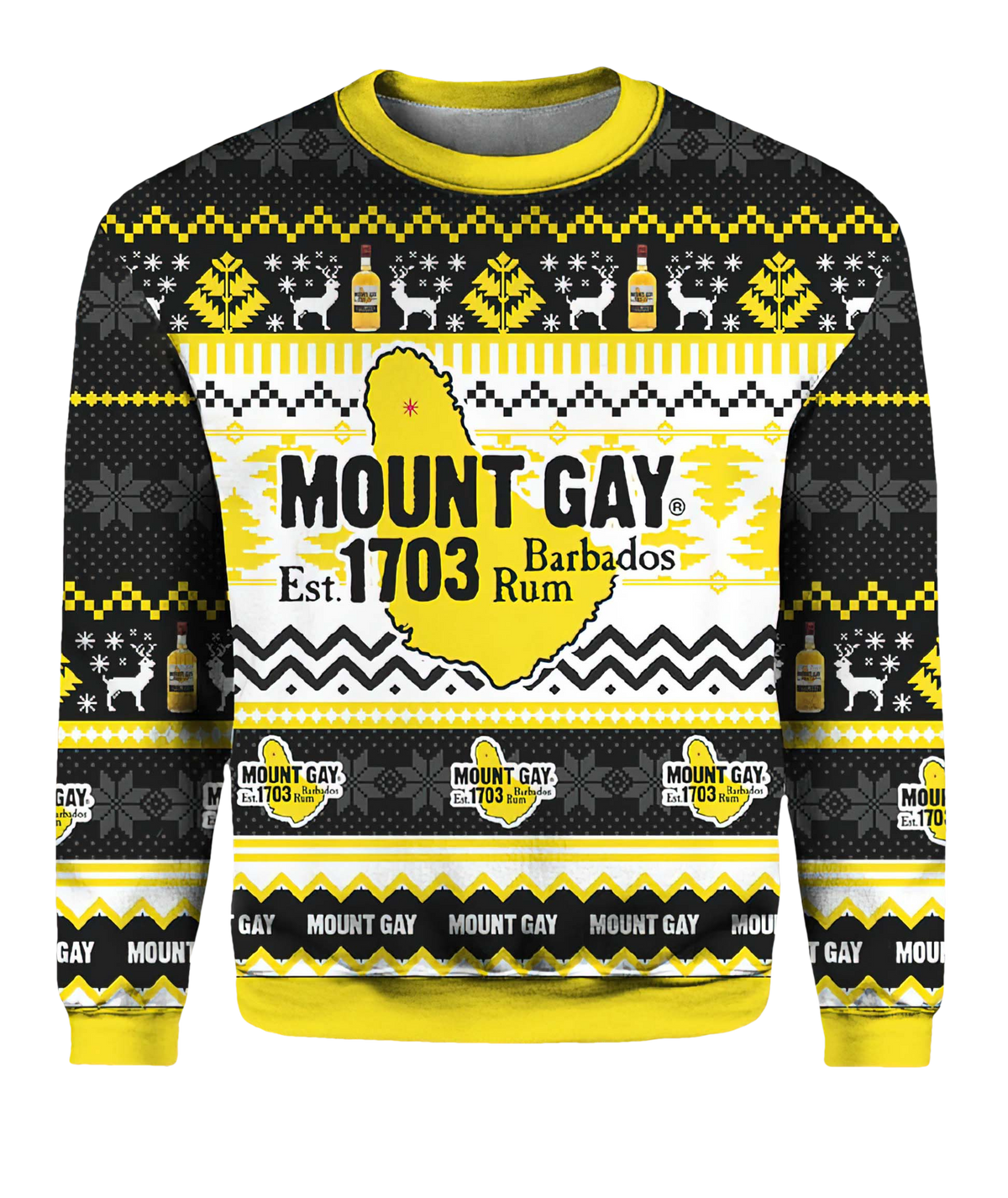 Mount Gay Rum Ugly Christmas Sweater - Moonbestprint