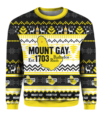 Mount Gay Rum Ugly Christmas Sweater - Moonbestprint